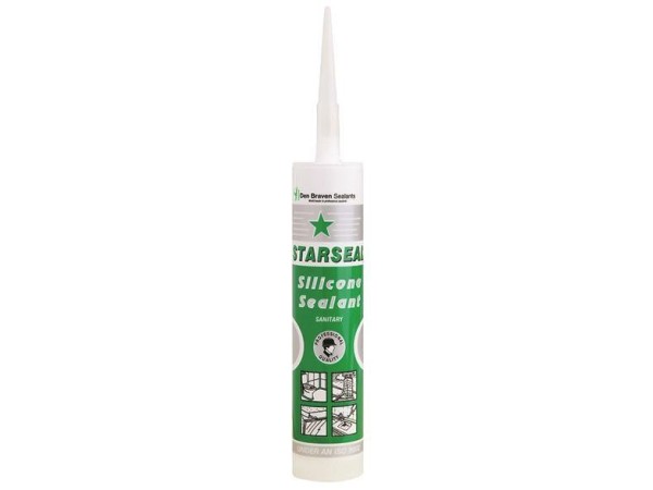 Σιλικόνη 25τεμ. STARSEAL μαύρη 260ml