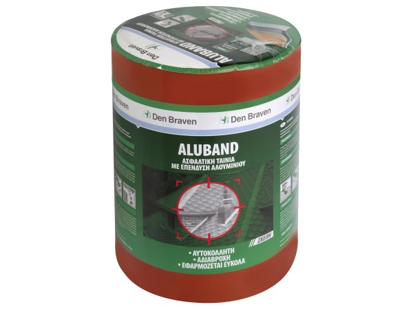 Ασφαλτικό Aluband 6τεμ. κεραμιδί 5cmX10m