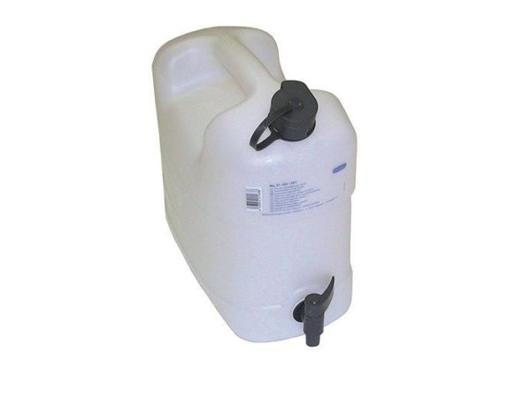 Μπιτόνι νερού με βρύση λευκό Νο15L
