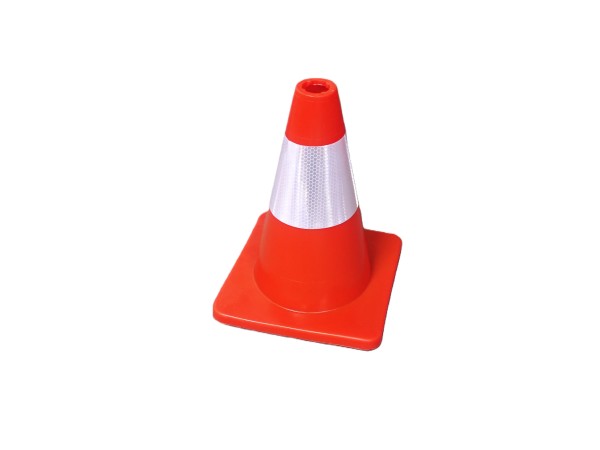 Κώνος σήμανσης PVC εύκαμπτος ύψος 30cm