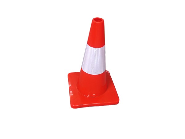 Κώνος σήμανσης PVC εύκαμπτος ύψος 45cm