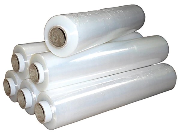 Stretch film διάφανο 6τεμ. 50cm, ύψος 105m, 1800gr βάρος