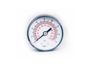 ΜΑΝΟΜΕΤΡΟ ΑΕΡΟΣ  1/4'' Φ63 - 0-16 BAR - ΠΙΣΩ ΒΟΛΤΑ