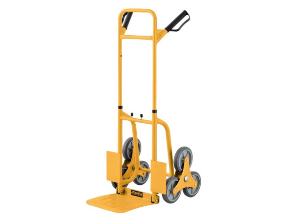 ΚΑΡΟΤΣΙ ΜΕΤΑΦΟΡΑΣ ΠΤΥΣΣΟΜΕΝΟ 120KG ΚΑΙ ΓΙΑ ΧΡΗΣΗ ΣΕ ΣΚΑΛΙΑ 40 KG - 3 ΤΡΟΧΟΙ ΣΥΜΠΑΓΕΙΣ 150 mm