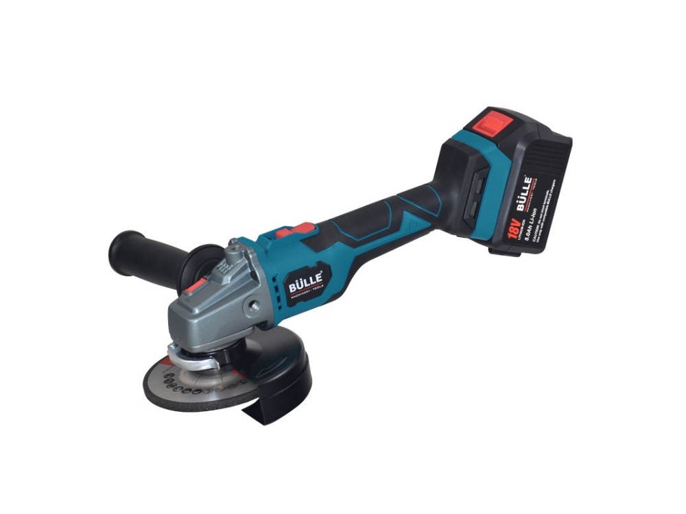 ΕΠΑΝΑΦΟΡΤΙΖΟΜΕΝΟΣ ΓΩΝΙΑΚΟΣ ΤΡΟΧΟΣ 125mm BRUSHLESS, ΡΥΘΜΙΖΟΜΕΝΟΣ, 18V 1x5Ah